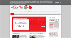 Desktop Screenshot of ealingcycling.org.uk